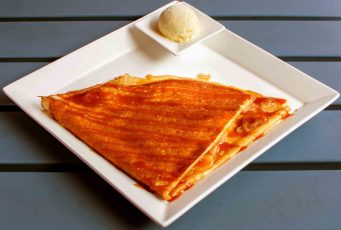 Crepe caramel