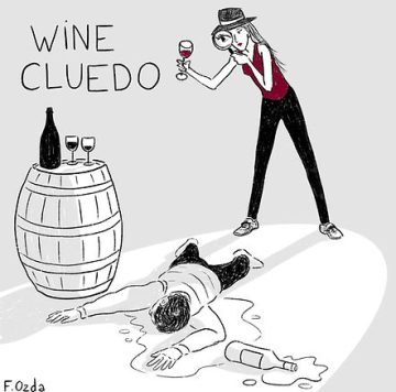 Wine cluedo