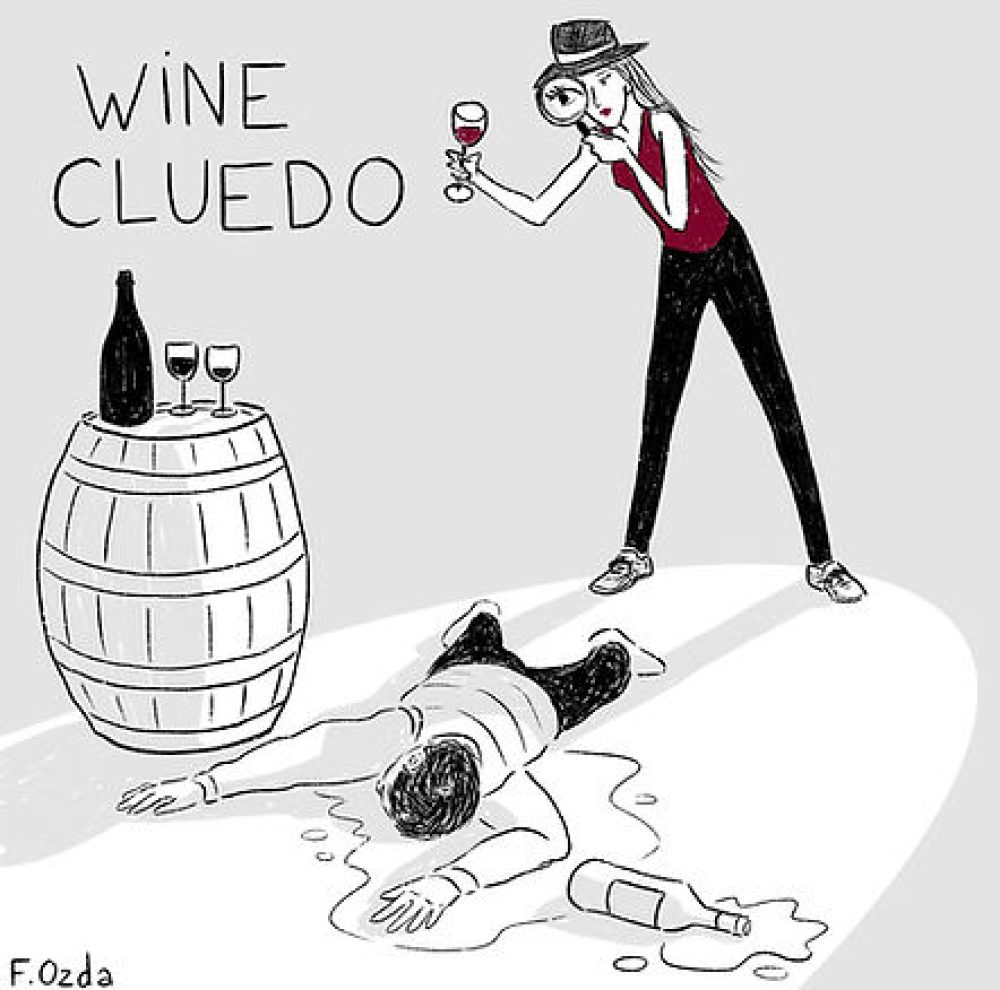 Wine cluedo